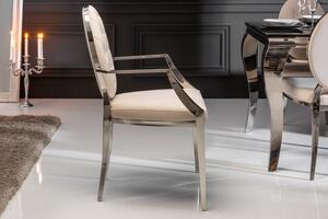 Židle MODERN BAROCCO béžová s područkami Nábytek | Jídelní prostory | Jídelní židle | Všechny jídelní židle