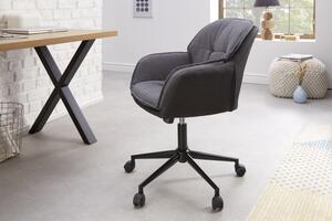 Pracovní židle LOUNGER tmavě šedá Nábytek | Kancelářský nábytek | Židle
