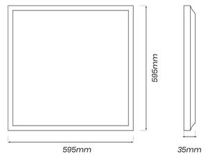 LED Panel LED/40W/230V 4000K 60x60 cm