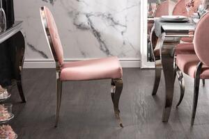 Židle MODERN BAROCCO tmavě růžová skladem