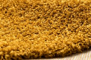 Makro Abra Kusový koberec jednobarevný SOFFI shaggy 5cm žlutý Rozměr: 120x170 cm