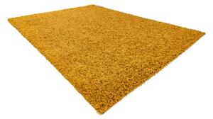 Makro Abra Kusový koberec jednobarevný SOFFI shaggy 5cm žlutý Rozměr: 80x150 cm