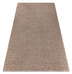 Makro Abra Kusový koberec jednobarevný SOFFI shaggy 5cm béžový Rozměr: 60x300 cm