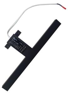 LED Koupelnové osvětlení zrcadla LED/5W/230V 4000K 30 cm IP44 černá