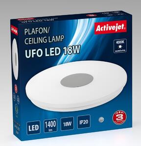 Stropní světlo Activejet AJE-UFO Bílý Kov 18 W
