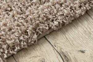 Makro Abra Kusový koberec jednobarevný SOFFI shaggy 5cm béžový Rozměr: 60x250 cm