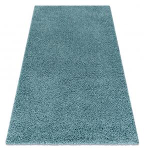 Makro Abra Kusový koberec jednobarevný SOFFI shaggy 5cm modrý Rozměr: 200x290 cm