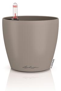 Samozavlažovací květináč Classico Color, průměr 14 cm, písková hnědá