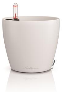 Samozavlažovací květináč Classico Color, průměr 14 cm, bílá