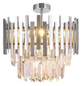 Lustr na tyči ASPEN 6xE14/40W/230V matný chrom