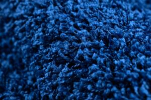 Makro Abra Kusový koberec jednobarevný SOFFI shaggy 5cm tmavě modrý Rozměr: 60x300 cm
