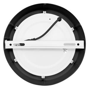 Solight WD170-B - LED Stropní svítidlo LED/12W/230V 3000/4000/6000K černá kulatý