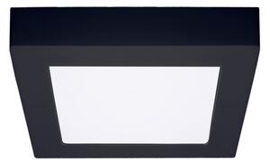 Solight WD171-B- LED Stropní svítidlo LED/12W/230V 3000/4000/6000K černá hranatý