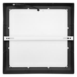 Solight WD175-B- LED Stropní svítidlo LED/24W/230V 3000/4000/6000K černá hranatý