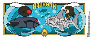 Hrnek Aquaman - Podmořský souboj
