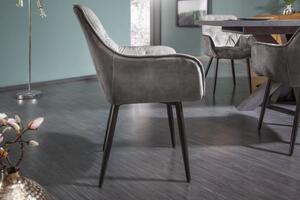 Židle MALANO šedozelená samet Nábytek | Jídelní prostory | Jídelní židle | Všechny jídelní židle