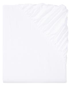 Livarno home Saténové napínací prostěradlo, 180-200 x 200 cm (bílá) (100388390003)