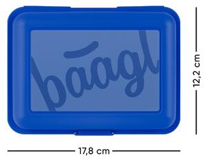 Baagl Box na svačinu Logo modrý