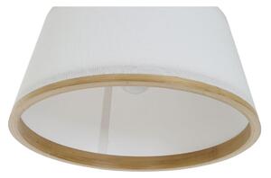 Stropní světlo DKD Home Decor Bílý Kaštanová Přírodní Bambus 50 W 30 x 30 x 20 cm