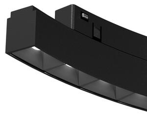 LED Svítidlo do lištového systému MAGNETIC TRACK LED/6W/48V 4000K černá