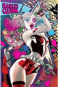 Batman Plakát Harley Quinn - Neon