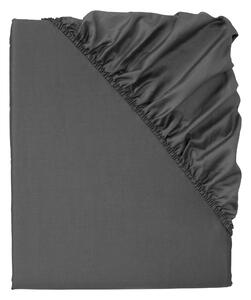 Livarno home Saténové napínací prostěradlo, 180-200 x 200 cm (šedá) (100388390004)