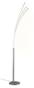 Livarno® Oblouková LED lampa (palmová lampa, matný nikl) (100397708002)