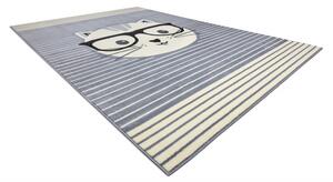 Balta Dětský kusový koberec BCF FLASH 3999 - Kočka Šedý Rozměr: 160x220 cm