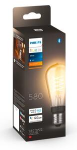 LED Stmívatelná žárovka Philips Hue WHITE FILAMENT ST64 E27/7W/230V 2100K