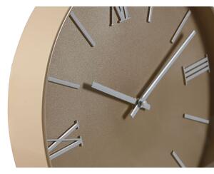 Nástěnné hodiny Home ESPRIT Modrý Růžový Hořčice PVC 30 x 4 x 30 cm (3 kusů)