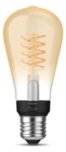 LED Stmívatelná žárovka Philips Hue WHITE FILAMENT ST64 E27/7W/230V 2100K
