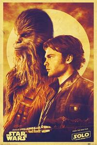 Plakát Star Wars - Han Solo a Chewie