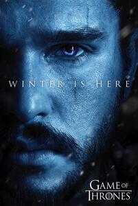 Plakát Hra o trůny - Winter is Here - Jon