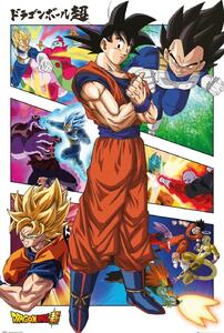 Plakát Dragon Ball Super - Panels