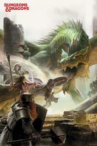 Plakát Dungeons & Dragons - Drak
