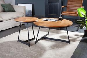 Konferenční stolek ELEGANCE 80 CM dubový vzhled Nábytek | Obývací pokoj | Konferenční stolky | Všechny konferenční stolky