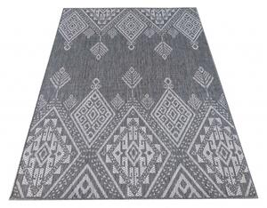 Makro Abra Kusový koberec sysalový oboustranný ZARA 13 Šedý Rozměr: 80x150 cm