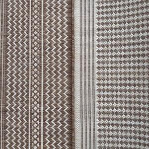 Makro Abra Kusový koberec sysalový oboustranný ZARA 12 Hnědý Rozměr: 80x150 cm