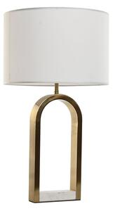 Stolní lampa Home ESPRIT Bílý Zlatá Mramor Železo 50 W 220 V 38 x 38 x 70 cm