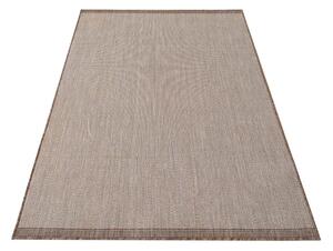 Makro Abra Kusový koberec sysalový oboustranný ZARA 14 Hnědý Rozměr: 120x170 cm