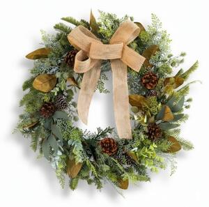 Vánoční věnec na dveře WINTER GREEN Ø 45 cm