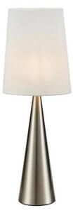 Markslöjd 108624 - Stolní lampa CONUS 1xE14/40W/230V bílá/matný chrom