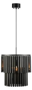 Markslöjd 108581 - Lustr na lanku VIENTO 1xE27/40W/230V černá