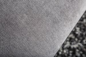 Pohovka PARIS 225 CM šedá plochá tkanina Nábytek | Obývací pokoj | Sedací soupravy a pohovky | Pohovky | Všechny pohovky