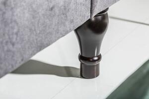 Pohovka PARIS 225 CM šedá plochá tkanina Nábytek | Obývací pokoj | Sedací soupravy a pohovky | Pohovky | Všechny pohovky
