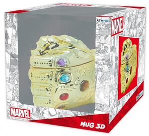 3D hrnek Avengers - Thanosova rukavice Nekonečna