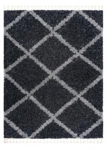 Makro Abra Kusový koberec Shaggy UNION 3482 šedý Rozměr: 120x170 cm