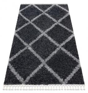 Makro Abra Kusový koberec Shaggy UNION 3482 šedý Rozměr: 140x190 cm