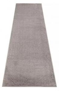 Kobercový ráj Běhoun jednobarevný MONO 6365A šedý Šíře: 90 cm