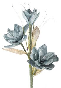 Umělá květina MAGNOLIE V3 90 CM modrá skladem
